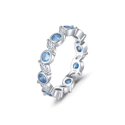 Urban Ocean – Blue  Eternity Ring