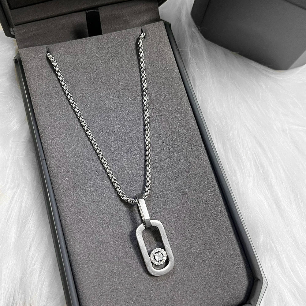 Urban Skeleton –  Luxury Zirkon Halskette