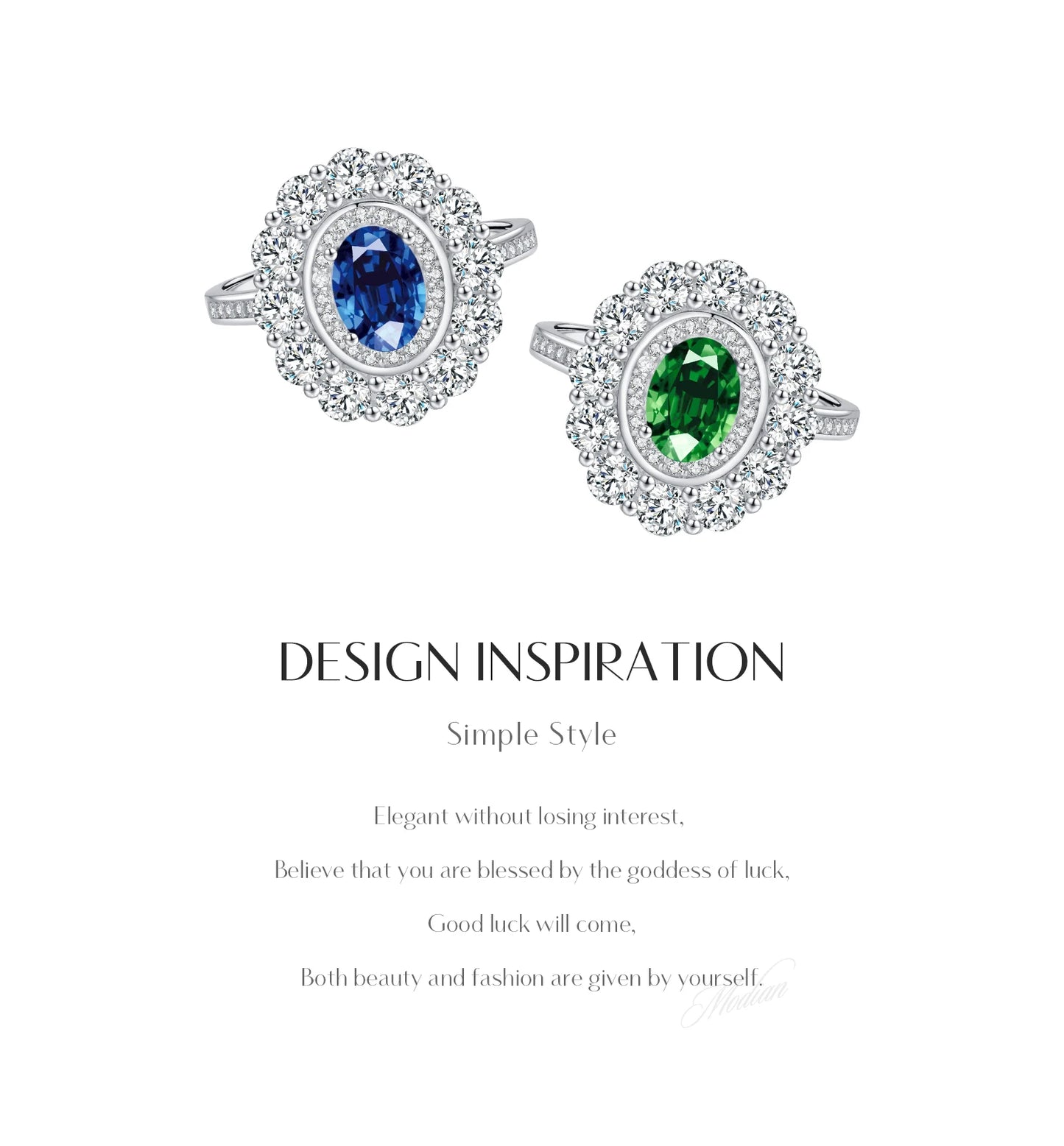 Starlight Grace – Ovaler Zirkonia-Cocktailring