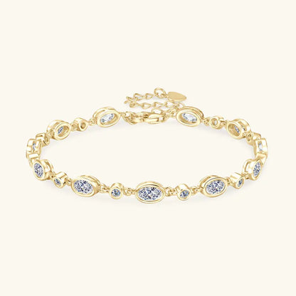 Radiant magic – Moissanite tennis bracelet, a luxurious piece of jewelry