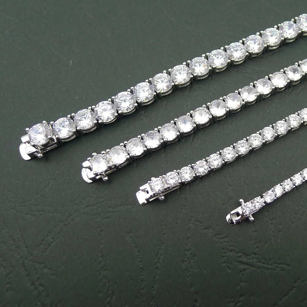 Urban Ice Tennis – Moissanit Tennisarmband