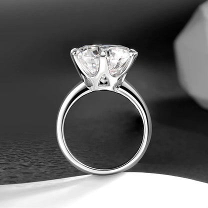 Ewiges Funkeln –  Moissanite Solitaire Verlobungsring