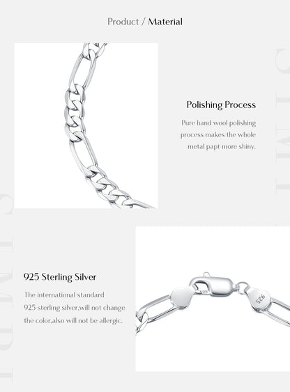 Infinity Link – Figaro Armband