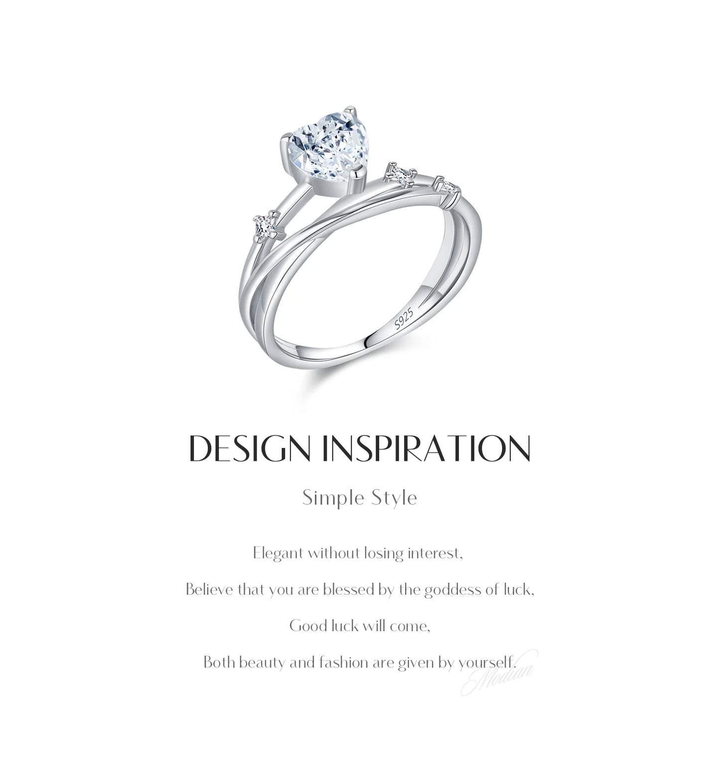 Eternal Heart – Romantischer Damenring