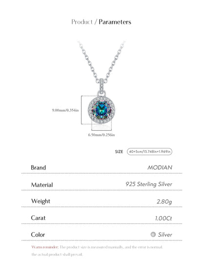 Rainbow Spark – Collana con ciondolo da donna