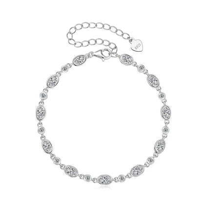 Radiant magic – Moissanite tennis bracelet, a luxurious piece of jewelry