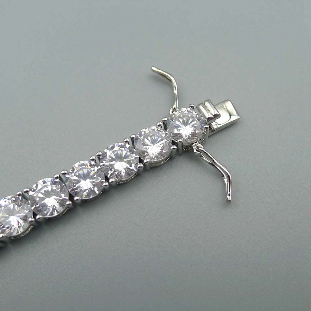 Urban Ice Tennis – Moissanit Tennisarmband