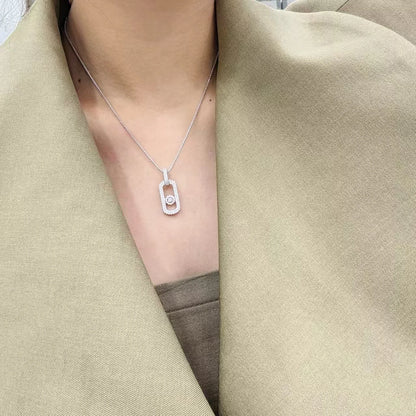 Urban Skeleton –  Luxury Zirkon Halskette