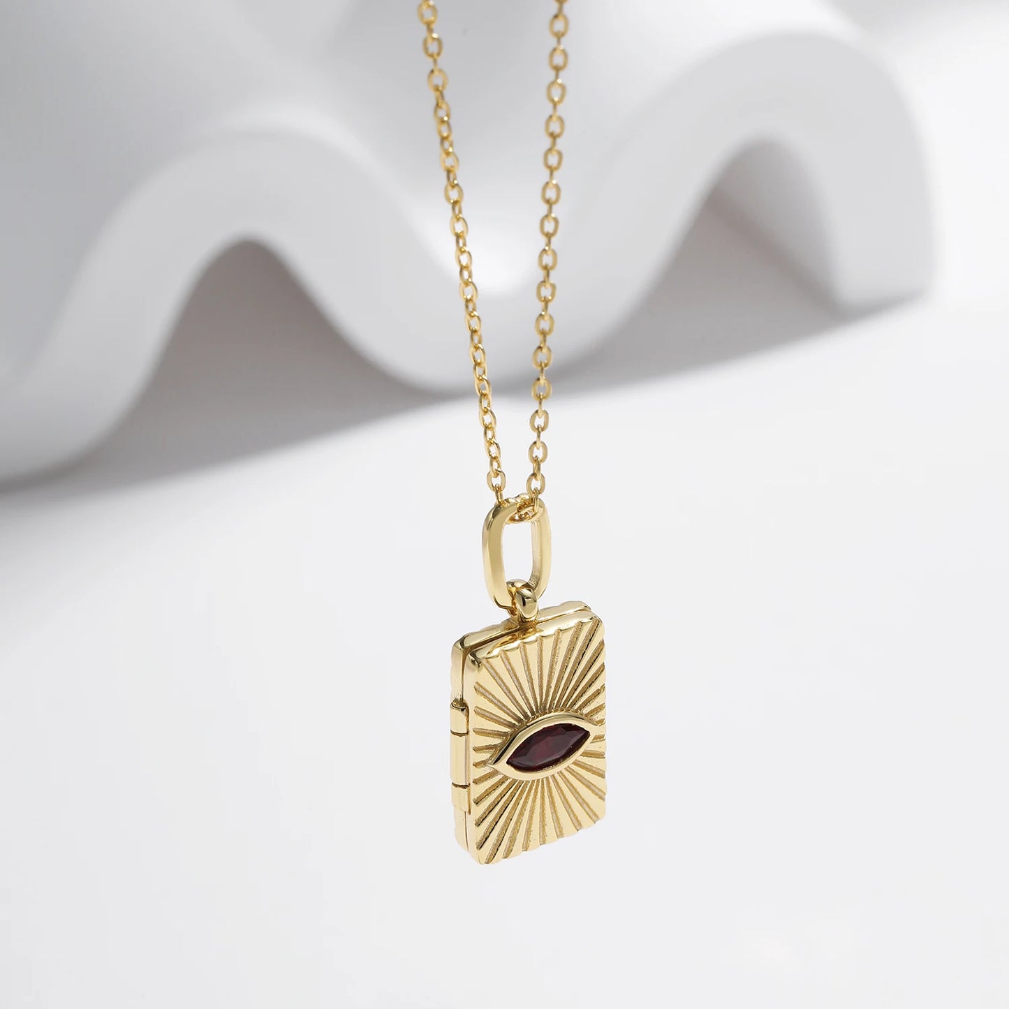 Whispered Heart – Halskette mit offenem Liebesbrief