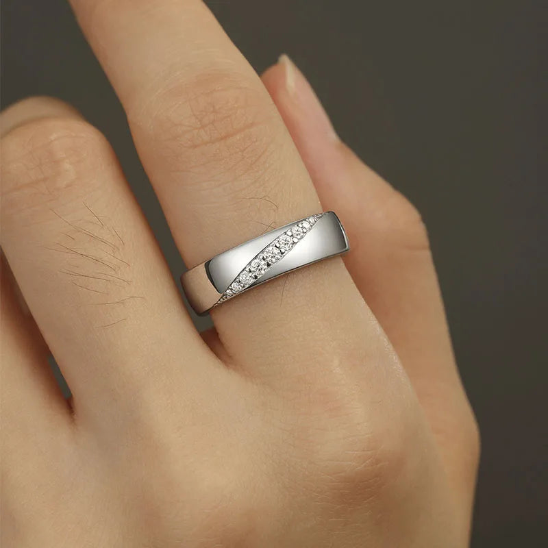 Urban Edge – Moissanit Herrenring