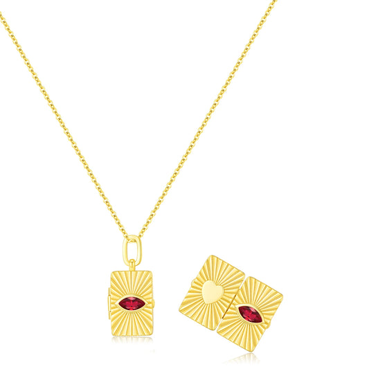 Whispered Heart – Necklace with an open love letter