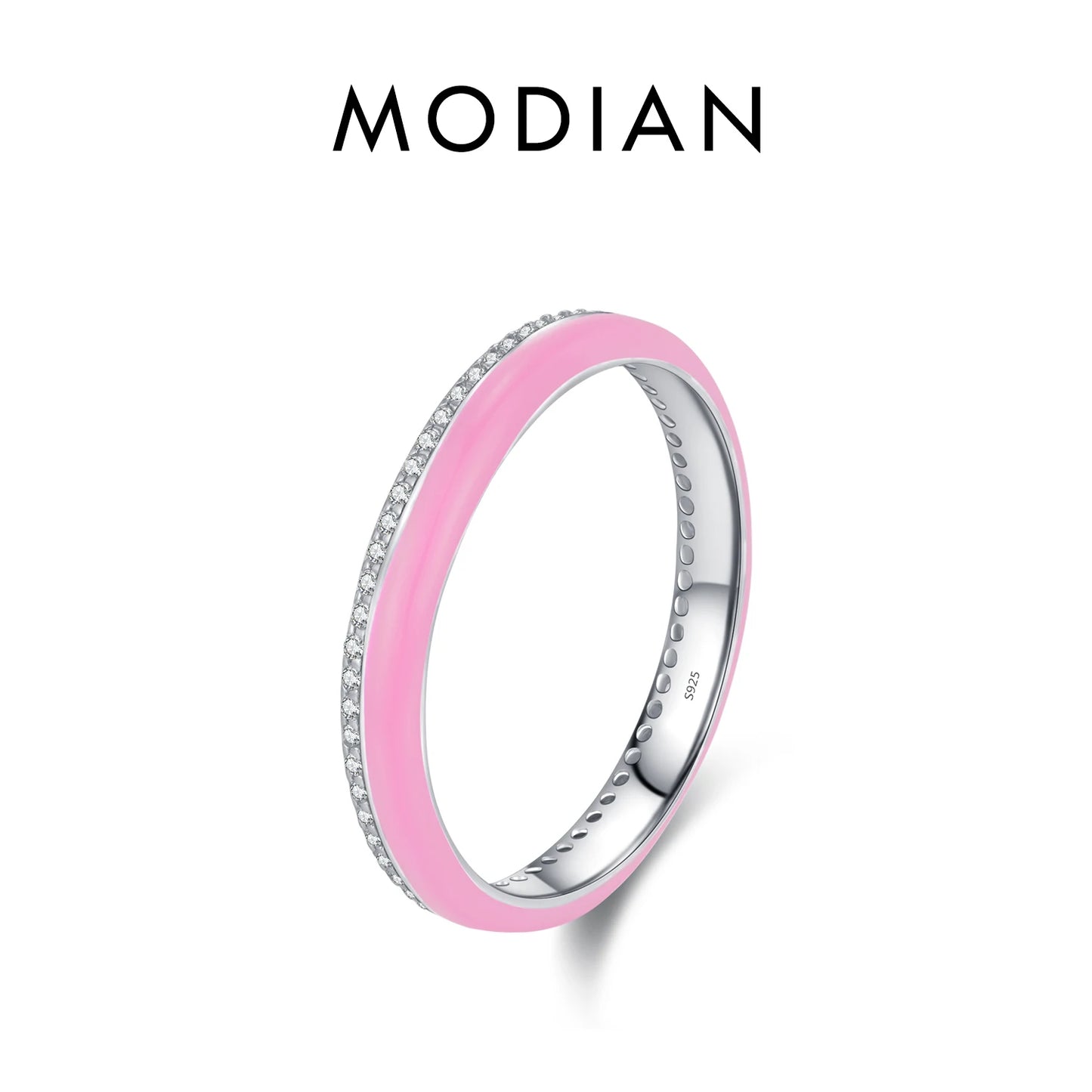 Azure Éternelle – Klein Blue Enamel Spark Ring