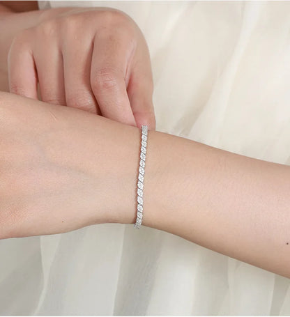 Marquise Grace – Moissanit Tennisarmband