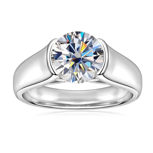 Eternal Spark – Moissanit Solitärring