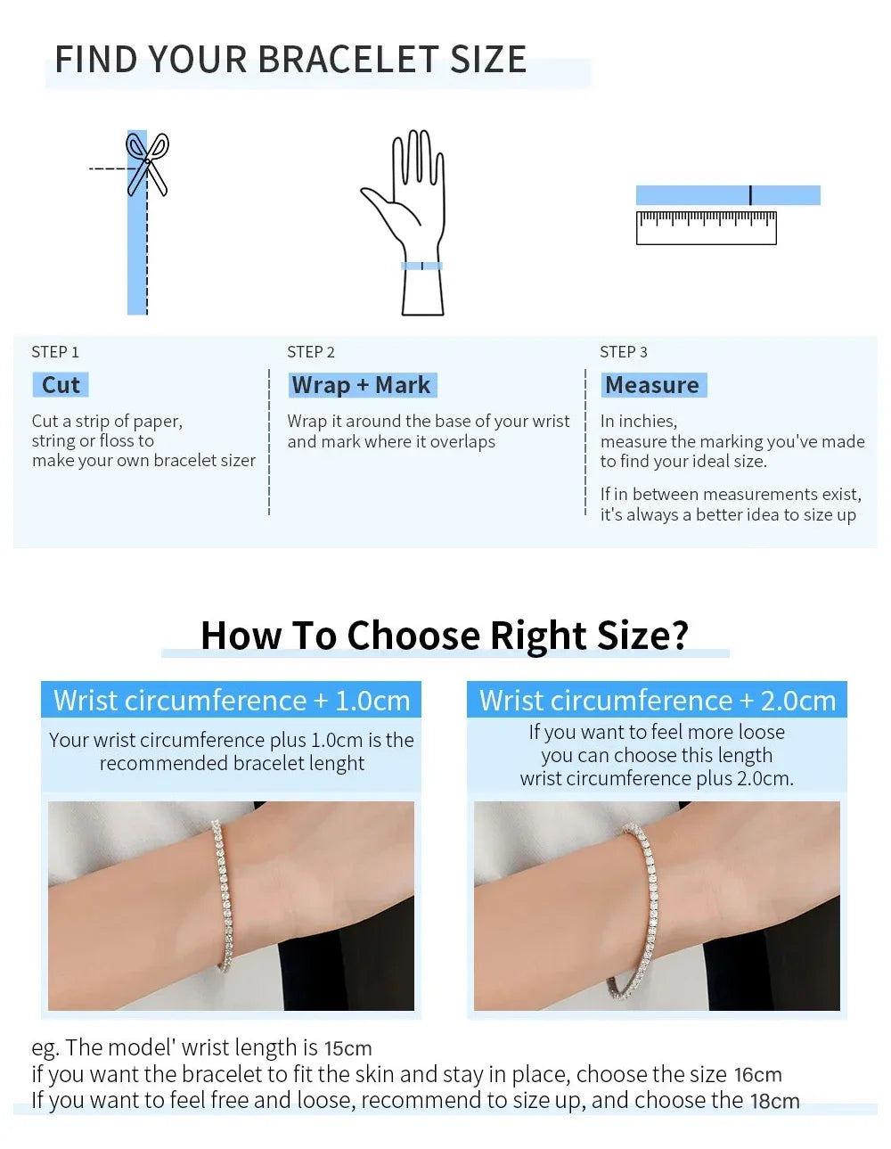 Marquise Grace – Moissanit Tennisarmband