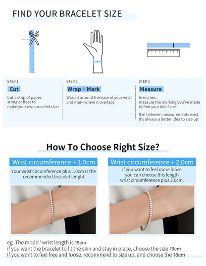 Marquise Grace – Moissanit Tennisarmband