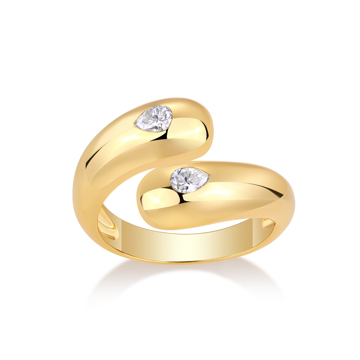 Anello Mara Cloud – A forma di pera