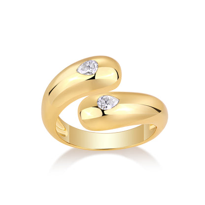 Anello Mara Cloud – A forma di pera