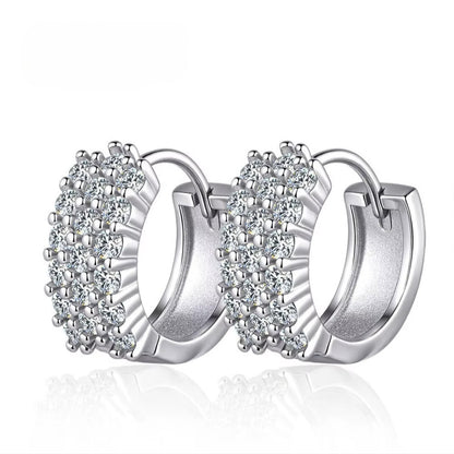 Lumière – Orecchini Huggie scintillanti 