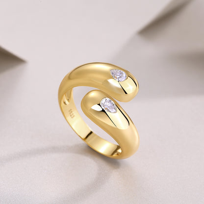 Anello Mara Cloud – A forma di pera