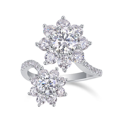 Petal Morning Dew – Elegant Engagement &amp; Wedding Ring