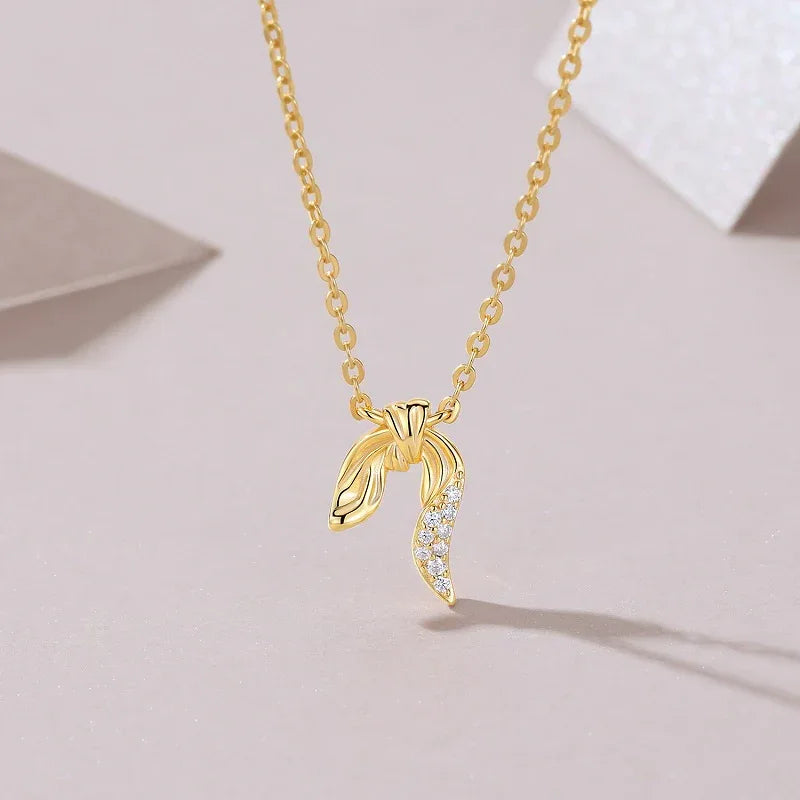 Flow- Luxus Moissanite Halskette - Alyrah Jewellery