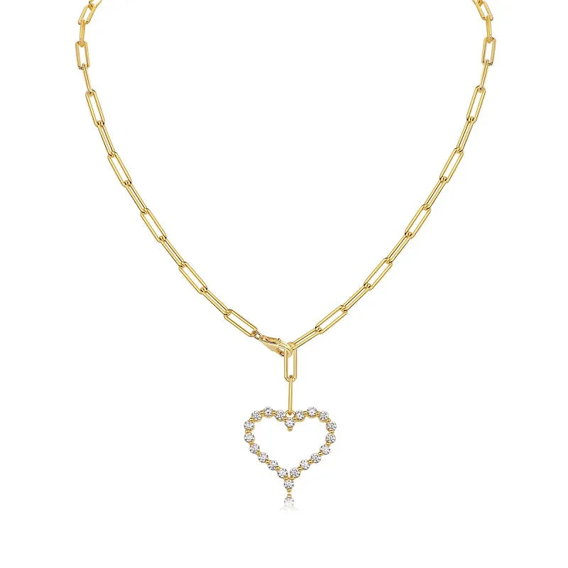 The Heart's Wish - Modisches Halsketten - Alyrah Jewellery