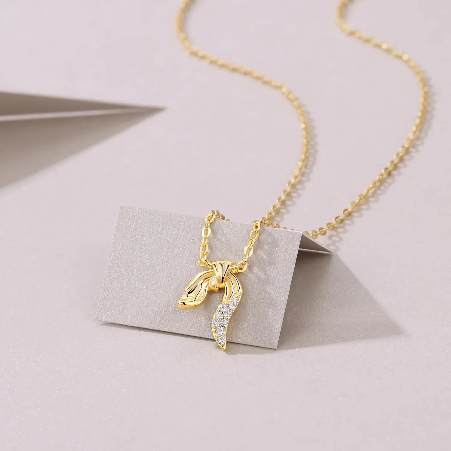 Flow- Luxus Moissanite Halskette - Alyrah Jewellery