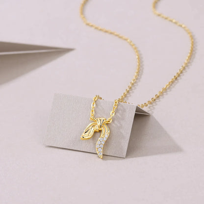 Flow- Luxus Moissanite Halskette - Alyrah Jewellery
