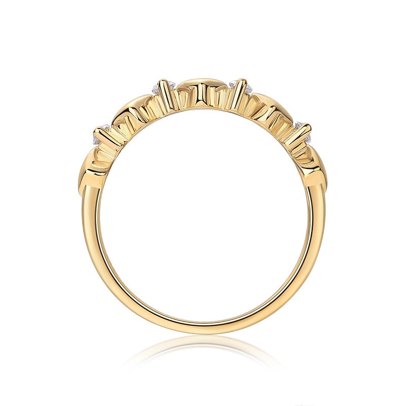 Heart To Heart -Luxury Silver Ring