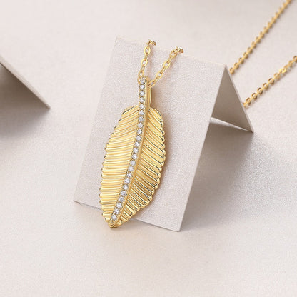 Fallen Leaves Starlight - Trendige Halskette