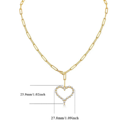 The Heart's Wish - Modisches Halsketten - Alyrah Jewellery