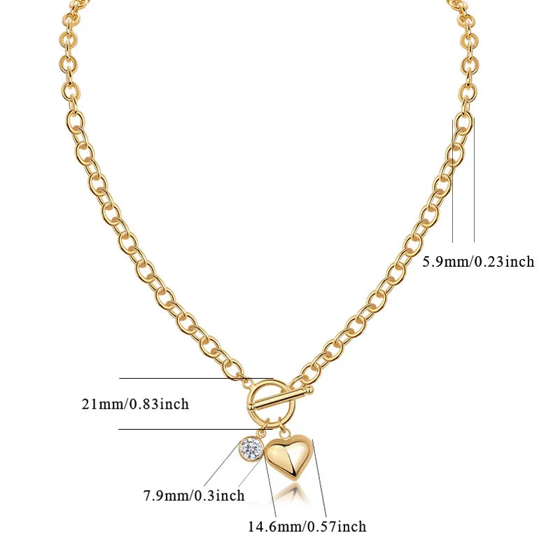 Meteor Wunsch – Modisches Trend-Collier mit 1-Karat-Moissanit, S925-Sterlingsilber & Vergoldung - Alyrah Jewellery