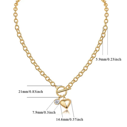 Meteor Wunsch – Modisches Trend-Collier mit 1-Karat-Moissanit, S925-Sterlingsilber & Vergoldung - Alyrah Jewellery