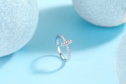 Holy Light Cross - Cross Ring